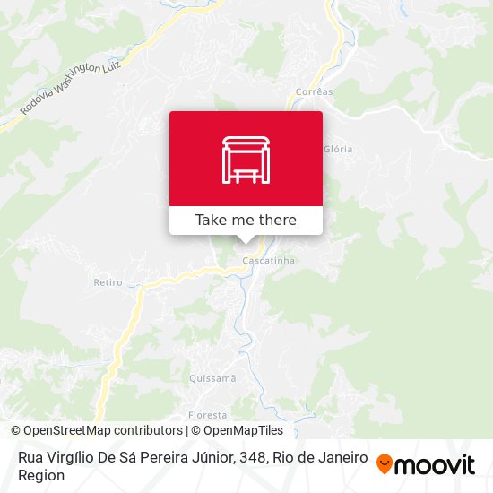 Rua Virgílio De Sá Pereira Júnior, 348 map