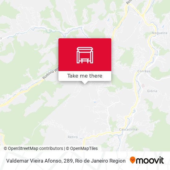 Valdemar Vieira Afonso, 289 map