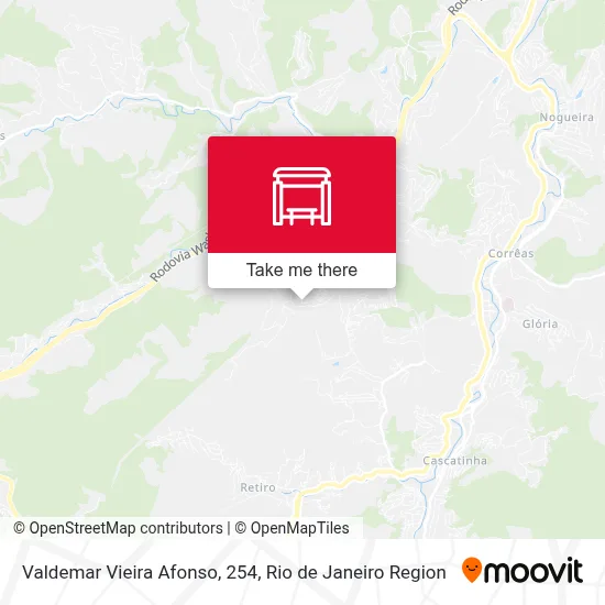 Valdemar Vieira Afonso, 254 map