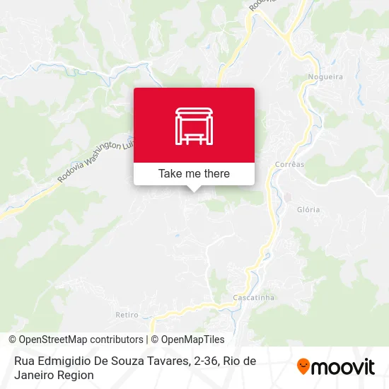 Rua Edmigidio De Souza Tavares, 2-36 map