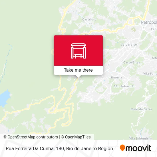 Rua Ferreira Da Cunha, 180 map