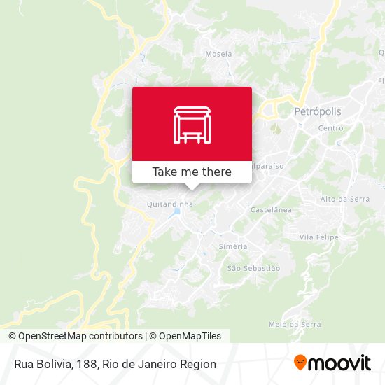 Rua Bolívia, 188 map