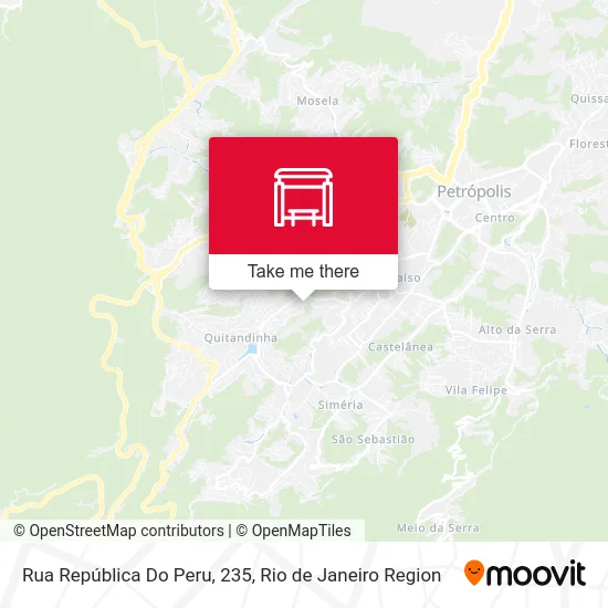 Rua República Do Peru, 235 map