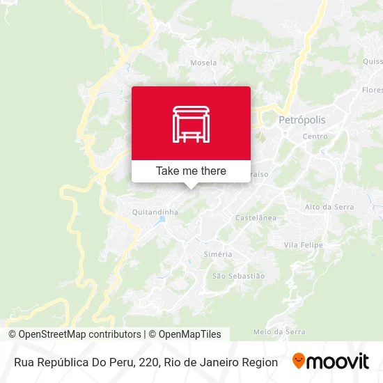 Rua República Do Peru, 220 map
