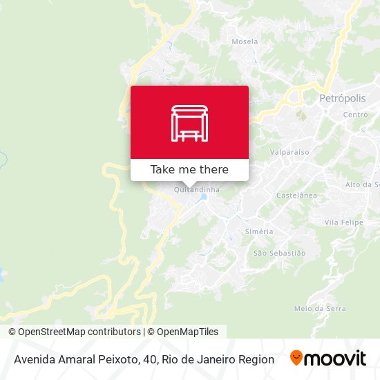 Avenida Amaral Peixoto, 40 map