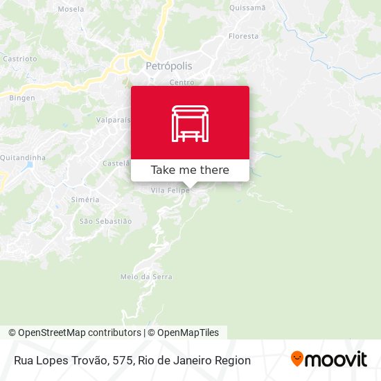 Rua Lopes Trovão, 575 map