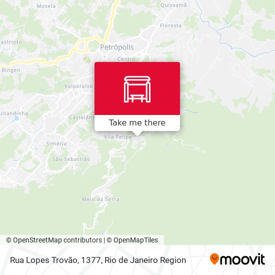 Rua Lopes Trovão, 1377 map