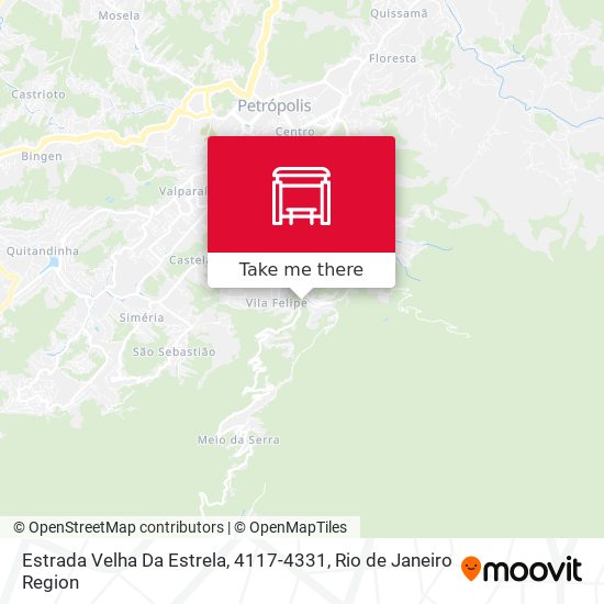 Estrada Velha Da Estrela, 4117-4331 map