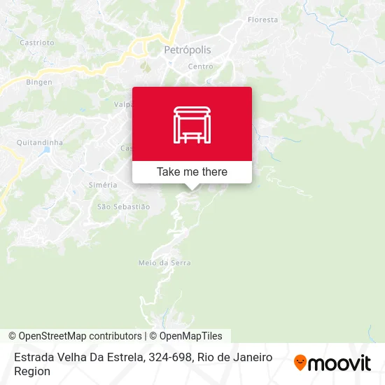 Estrada Velha Da Estrela, 324-698 map