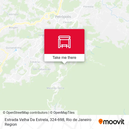 Estrada Velha Da Estrela, 324-698 map