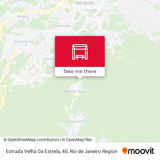 Estrada Velha Da Estrela, 40 map
