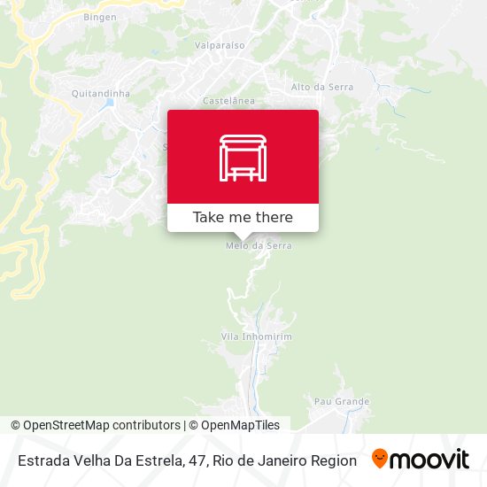Estrada Velha Da Estrela, 47 map