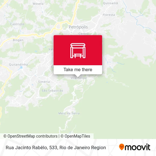 Rua Jacinto Rabêlo, 533 map