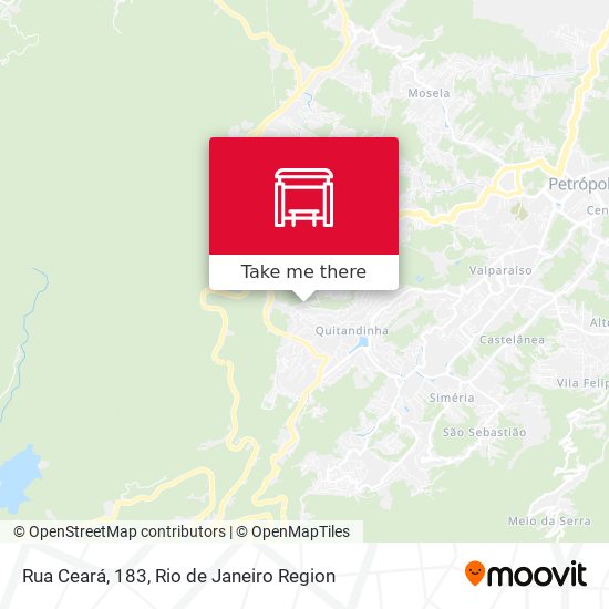 Rua Ceará, 183 map