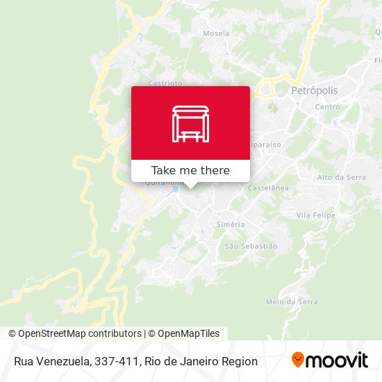 Rua Venezuela, 337-411 map