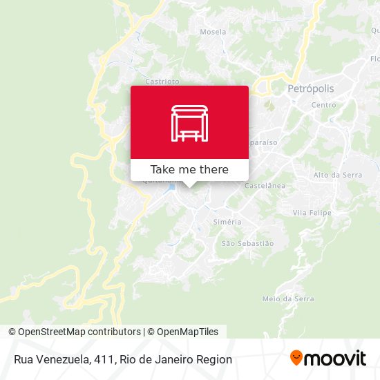Rua Venezuela, 411 map