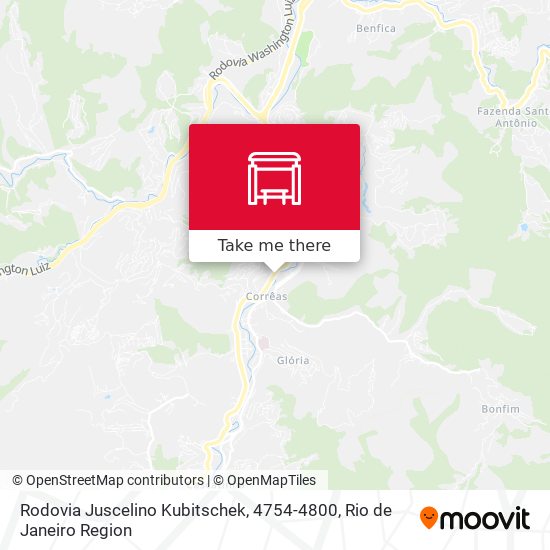Rodovia Juscelino Kubitschek, 4754-4800 map