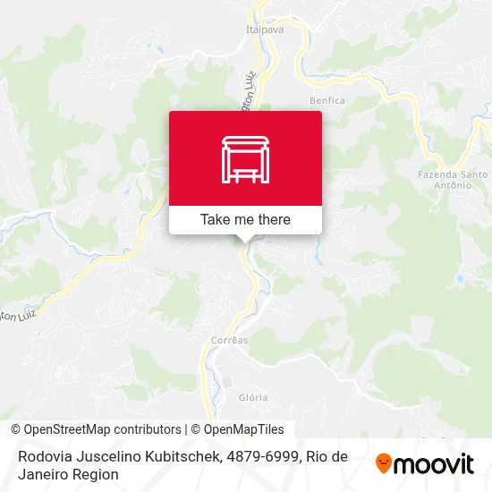 Rodovia Juscelino Kubitschek, 4879-6999 map