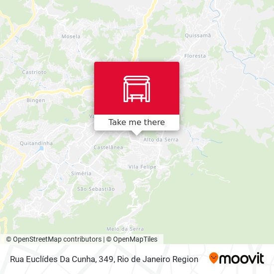 Rua Euclídes Da Cunha, 349 map