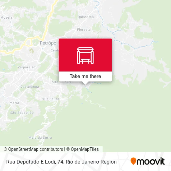 Rua Deputado E Lodi, 74 map
