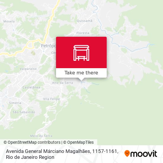 Avenida General Márciano Magalhães, 1157-1161 map