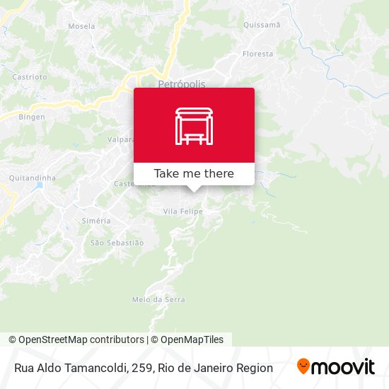 Rua Aldo Tamancoldi, 259 map