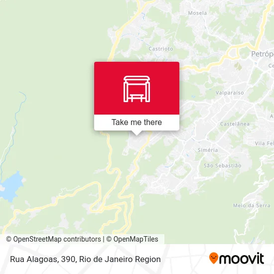 Rua Alagoas, 390 map
