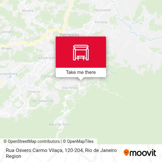 Rua Osvero Carmo Vilaça, 120-204 map