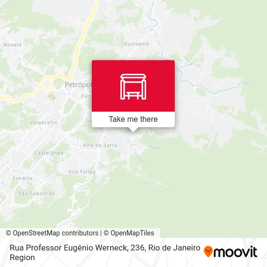 Rua Professor Eugênio Werneck, 236 map