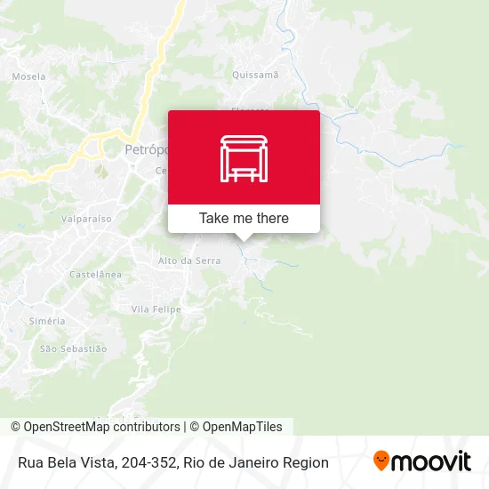 Rua Bela Vista, 204-352 map