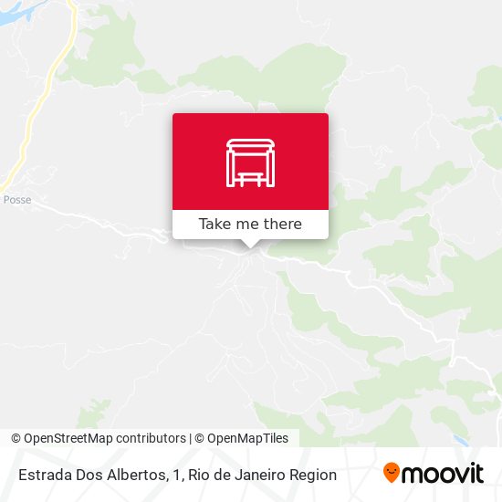 Estrada Dos Albertos, 1 map