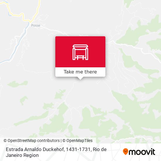 Estrada Arnaldo Duckehof, 1431-1731 map