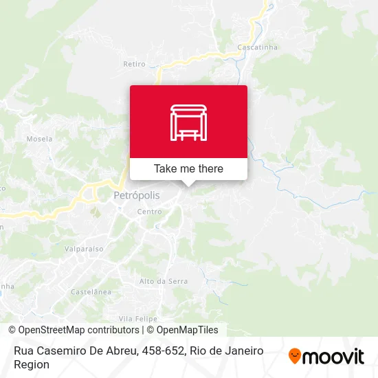Rua Casemiro De Abreu, 458-652 map