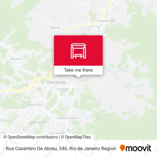 Rua Casemiro De Abreu, 346 map