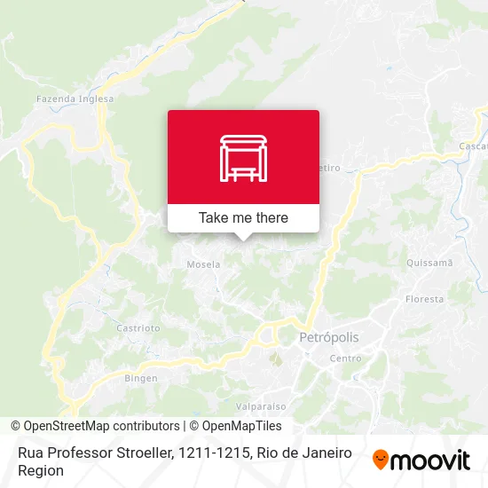 Rua Professor Stroeller, 1211-1215 map
