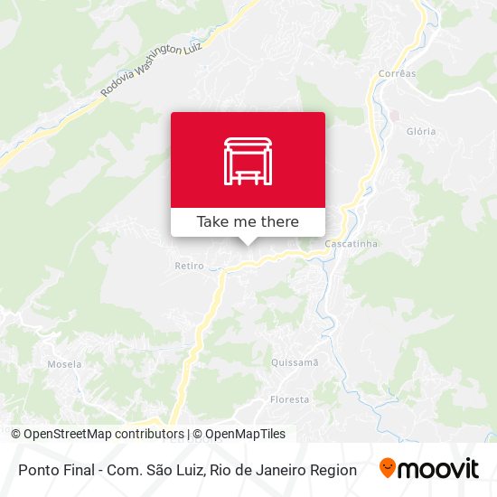 Ponto Final - Com. São Luiz map