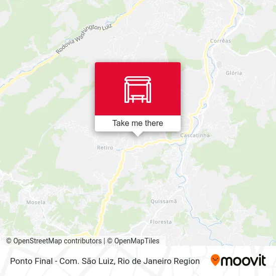 Ponto Final - Com. São Luiz map