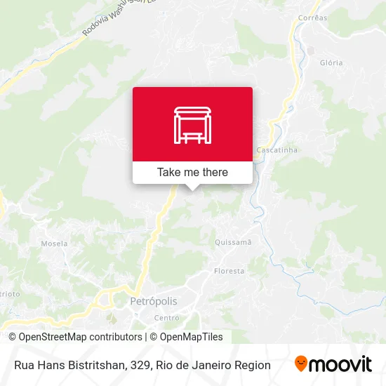 Rua Hans Bistritshan, 329 map