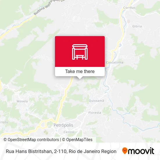 Rua Hans Bistritshan, 2-110 map