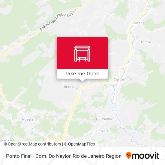 Ponto Final - Com. Do Neylor map