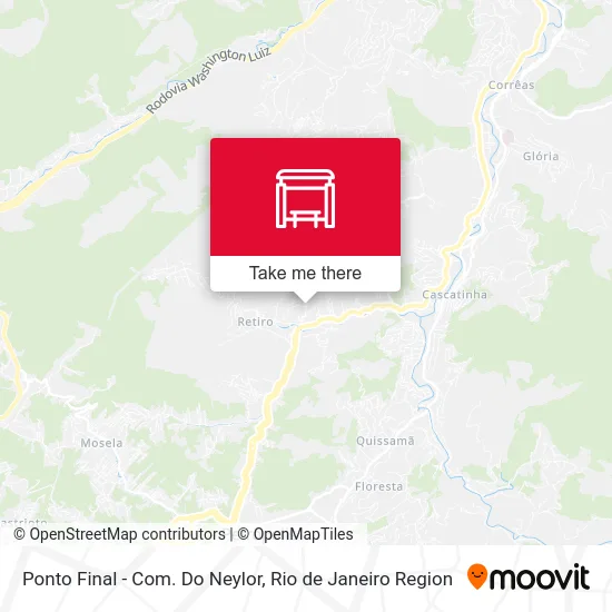 Ponto Final - Com. Do Neylor map