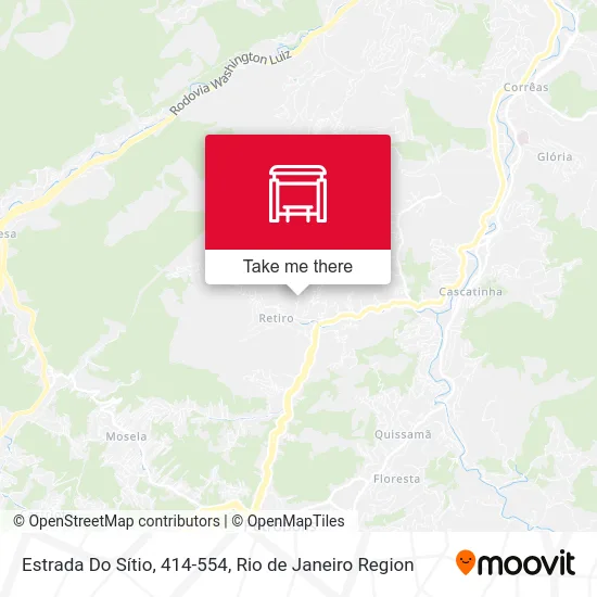 Estrada Do Sítio, 414-554 map