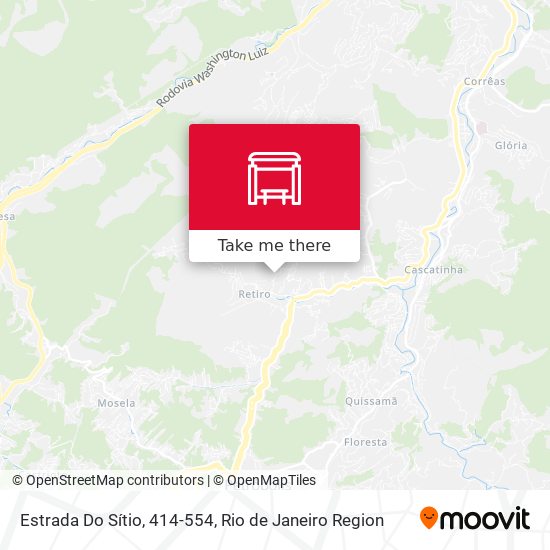 Estrada Do Sítio, 414-554 map
