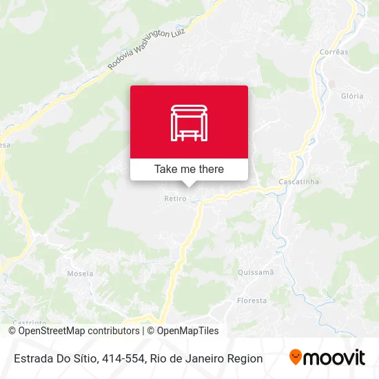 Estrada Do Sítio, 414-554 map