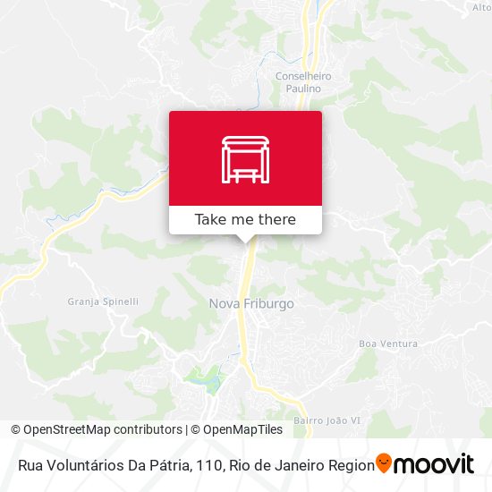 Rua Voluntários Da Pátria, 110 map
