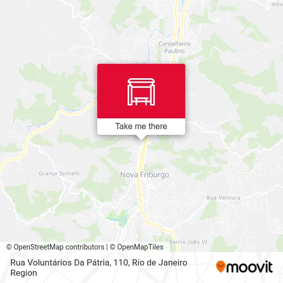 Rua Voluntários Da Pátria, 110 map