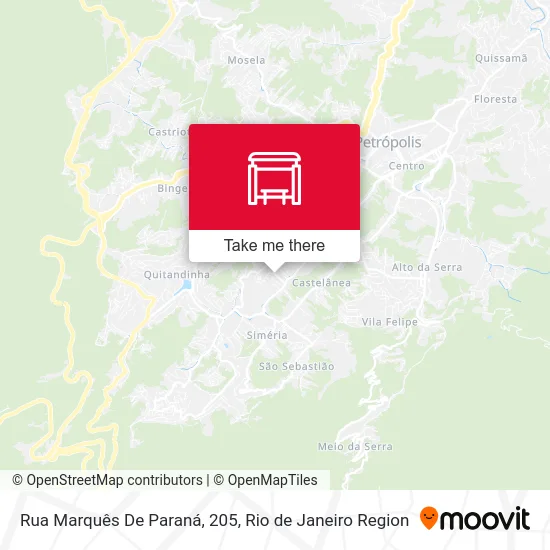 Rua Marquês De Paraná, 205 map