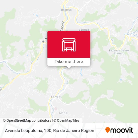 Avenida Leopoldina, 100 map