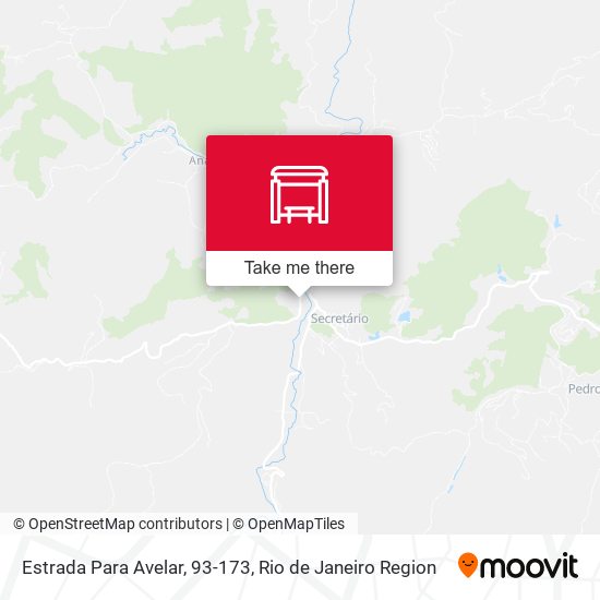 Estrada Para Avelar, 93-173 map