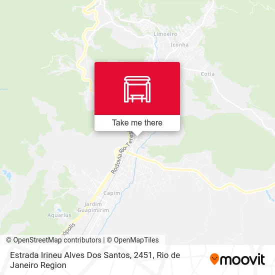 Estrada Irineu Alves Dos Santos, 2451 map